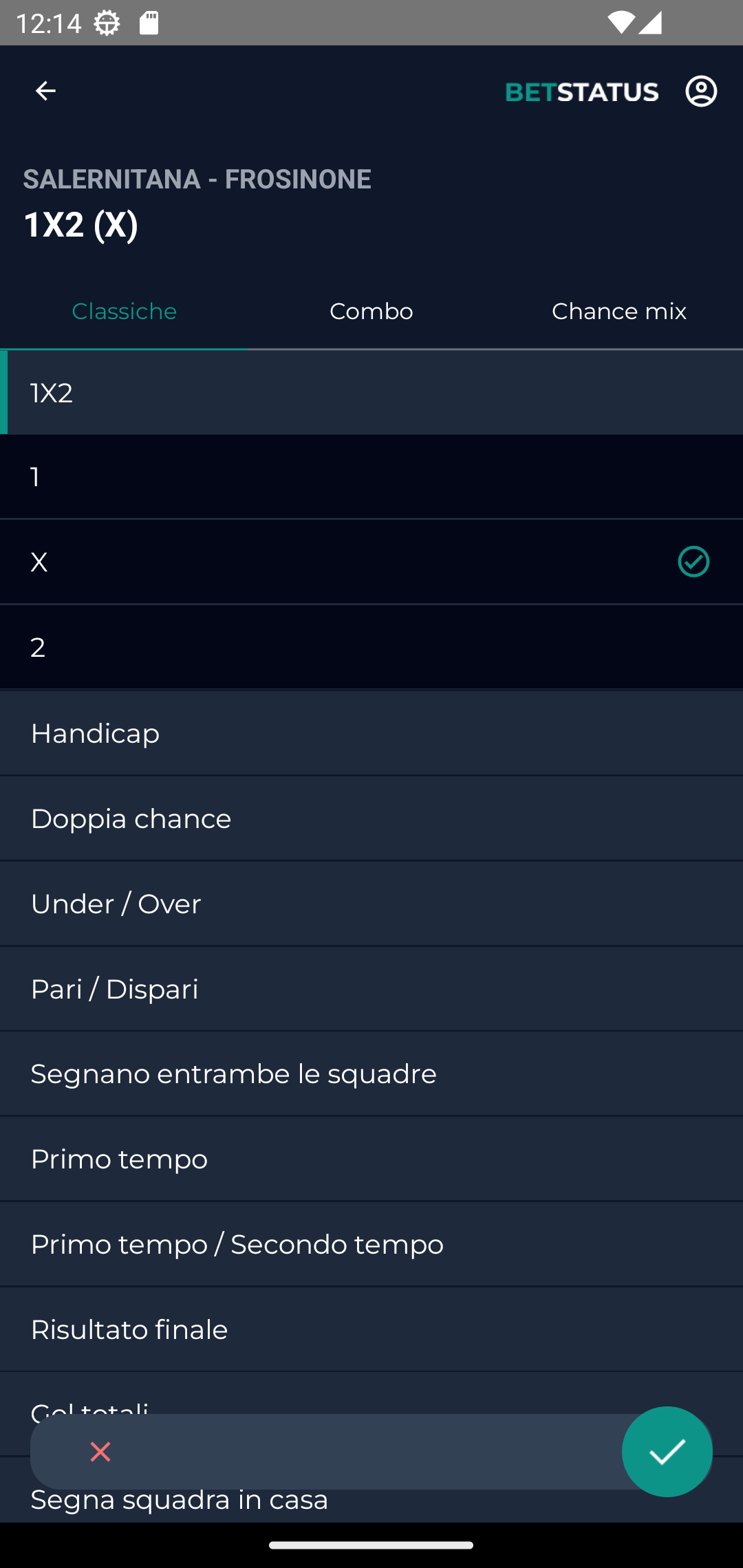 Scelta Scommesse